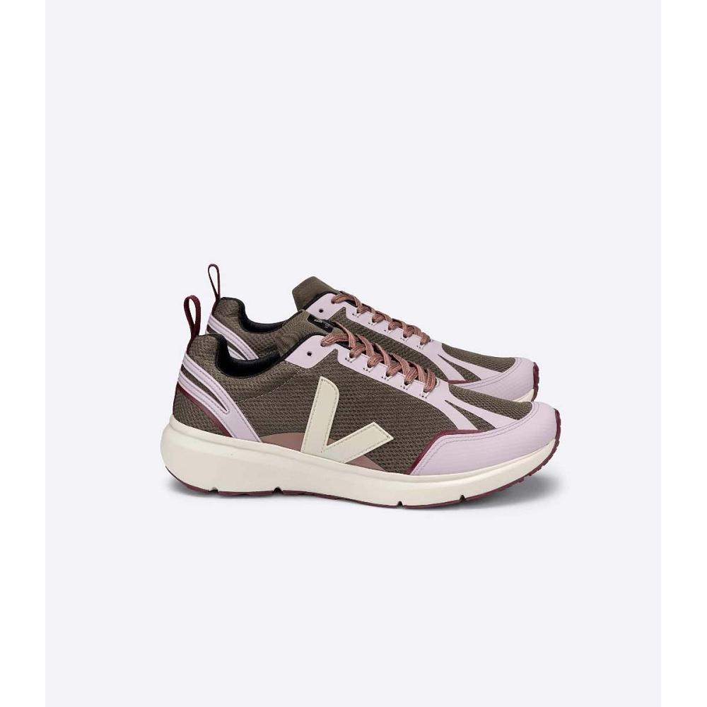 Veja CONDOR 2 ALVEOMESH Women\'s Shoes Pink/Khaki | CA 467FDN